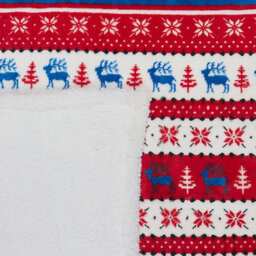 Beliani  Blanket Reka 200 X 220 Cm Red - thumbnail 5
