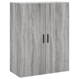 Berkfield Highboard Grey Sonoma 69.5X34X180 Cm Engineered Wood - thumbnail 5