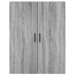 Berkfield Highboard Grey Sonoma 69.5X34X180 Cm Engineered Wood - thumbnail 6