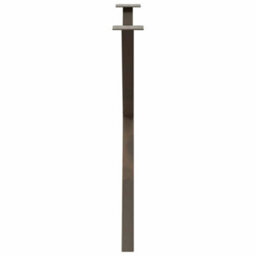 Berkfield Dining Table Legs X-Shaped 2 Pcs Natural Steel 90X(72-73) Cm Steel - thumbnail 6