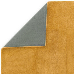 Furniturebox Uk Rift Mustard Yellow Carved Arches Rug 120X170 - thumbnail 6
