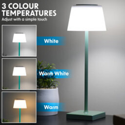 Sealey Dellonda Rechargeable Table Lamp For Home Office Restaurant Rgb Colours Dh214 - thumbnail 9