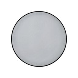Showerdrape Woolwich Brushed Black Framed Round Mirror 45X45Cm - thumbnail 5