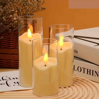 6Pcs Led Flameless Tealight Candles Battery Operated Flickering Lights For Wedding Christmas - image 1