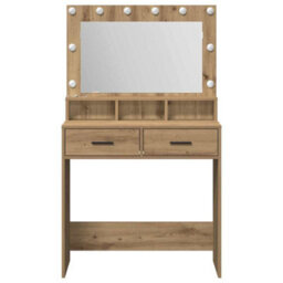 Walplus Dressing Table Artisan Oak 79 X 41 X 135 Cm Engineered Wood - thumbnail 5