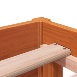 Berkfield Day Bed Wax Brown 90X190 Cm Solid Wood Pine - thumbnail 8