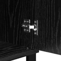Walplus Sideboard With Drawer Black Oak 35 X 40 X 70 Cm Engineered Wood - thumbnail 9
