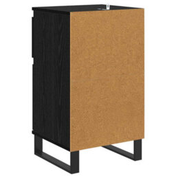 Walplus Sideboard With Drawer Black Oak 35 X 40 X 70 Cm Engineered Wood - thumbnail 8