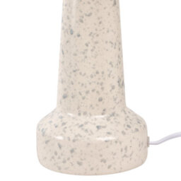 Beliani Table Lamp Humuya Ceramic Light Beige - thumbnail 6