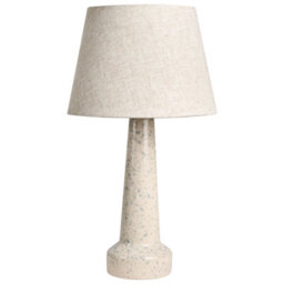 Beliani Table Lamp Humuya Ceramic Light Beige