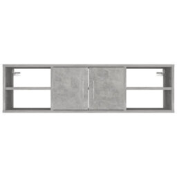 Berkfield Wall Shelf Concrete Grey 102X30X29 Cm Engineered Wood - thumbnail 5