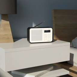 Azatom Desire X Dab / Dab+ Radio Mains & Battery, Bluetooth, Alarms, Fast Presets (Black) - thumbnail 6