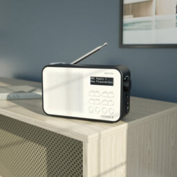 Azatom Desire X Dab / Dab+ Radio Mains & Battery, Bluetooth, Alarms, Fast Presets (Black) - thumbnail 7