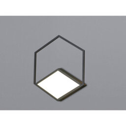 Luminosa Lighting Luminosa Kubick Ceiling/wall Light Dimmable, 32W Led, 3000K, 1870Lm, Black, 3Yrs Warranty - thumbnail 2