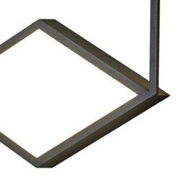 Luminosa Lighting Luminosa Kubick Ceiling/wall Light Dimmable, 32W Led, 3000K, 1870Lm, Black, 3Yrs Warranty - thumbnail 4