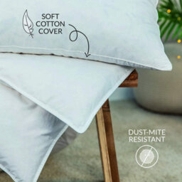 Snuggledown Scandinavian Duck Feather And Down Duvet, 2 Medium Pillows, 10.5 Tog, Double - thumbnail 4