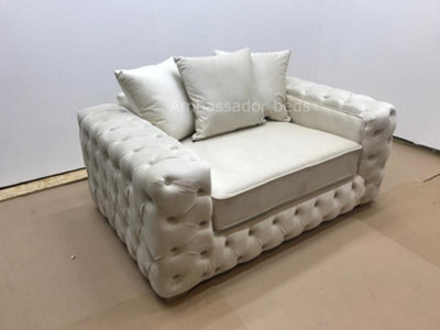 Stratus Interiors Ashley Corner Sofa Chesterfield Scatter Back - Full Back (Larger) - 2 Seater - image 1