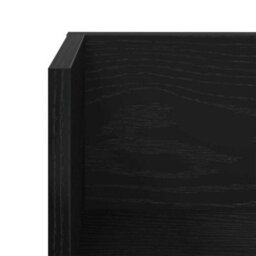 Berkfield Wall Shelves 2 Pcs Black 75X16.5X16.5 Cm Engineered Wood - thumbnail 9