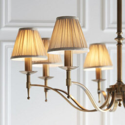 Luminosa Lighting Luminosa Stanford 8 Light Multi Arm Chandelier Antique Brass Finish, E14 - thumbnail 3