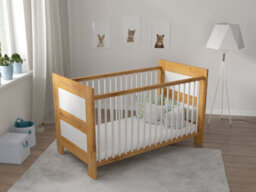 Love For Sleep Lucy Convertible Cot Bed 140X70Cm - thumbnail 2
