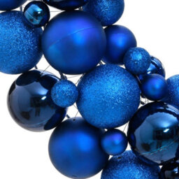 Berkfield Christmas Wreath Blue 45 Cm Polystyrene - thumbnail 3