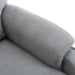 More4Homes Charlbury Fabric Recliner Armchair Sofa Fireside Chair Reclining Cinema (Grey) - thumbnail 6