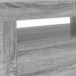 Berkfield Modern Tv Cabinet With Led Lights Grey Sonoma 120X35X40 Cm - thumbnail 9