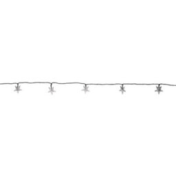 Set Of 100 Solar Powered Star Bulb String Lights - 15 Lumen Outdoor Garden Festoon Fairy Lighting With Cool White Leds - L21.8M - thumbnail 4