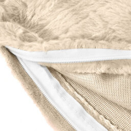Living And Home Single Bed Bedding Set With Rabbit Fur-Like Fabric (Three-Piece Set) - thumbnail 3