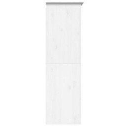 Vidaxl Wardrobe Bodo White 101X52X176.5 Cm Solid Wood Pine - thumbnail 5
