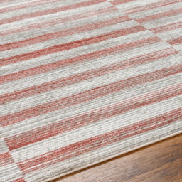 Livabliss San Francisco-Modern Pink Grey Burgundy Graphic Living Dining Bedroom Rug 200 X 275 Cm Easy Care, Non Shedding - thumbnail 3