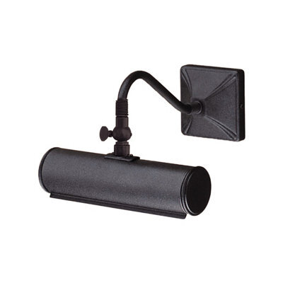 Luminosa Lighting Elstead Picture Light 1 Light Small Picture Wall Light Black, E14 - image 1