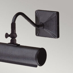 Luminosa Lighting Elstead Picture Light 1 Light Small Picture Wall Light Black, E14 - thumbnail 4