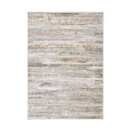Melrose Blended Mix Grey Metallic Effect Small Indoor Area Rug 080/150Cm - thumbnail 6
