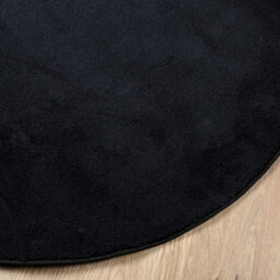 Berkfield Rug Oviedo Short Pile Black Size  120 Cm - thumbnail 4