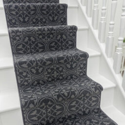 Mosaic Stair Runner - Soft & Durable Carpet Runner For Stairs & Staircases, Multiple Lengths - thumbnail 1