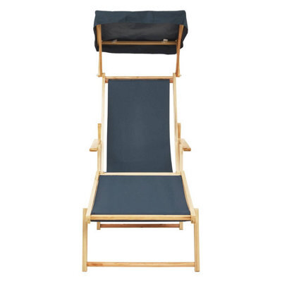 Orsina Khaki Lounger, Easy To Clean Outdoor Lounger Chair, Weather-Resistant Chaise Lounge, Space-Saver Lounger - image 1