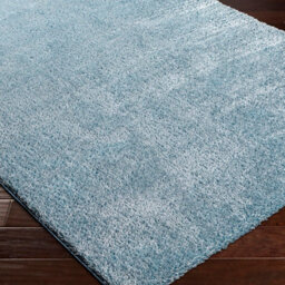Livabliss Cloudy Shaggy-Solid Color Blue Plush Soft Pile Living Bedroom Rug 160 X 213 Cm Easy Care, Non Shedding - thumbnail 6