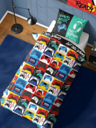 Gamer For Life Levels Single Duvet Cover Set - thumbnail 2