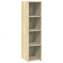 Berkfield Highboard Sonoma Oak 30X41X124 Cm Engineered Wood - thumbnail 2