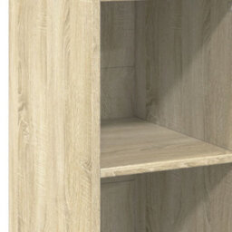 Berkfield Highboard Sonoma Oak 30X41X124 Cm Engineered Wood - thumbnail 7