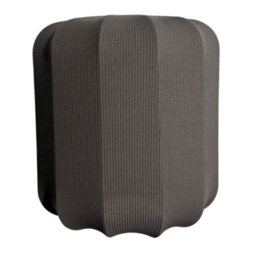 CGC Lighting Cgc Lila Grey Cylinder Ribbed Stretch Cotton Fabric Lampshade - thumbnail 7