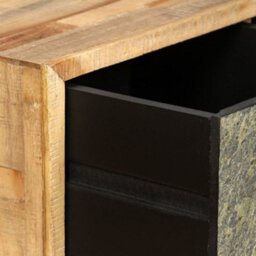 Berkfield Durable Coffee Table Solid Reclaimed Teak 90X65X40 Cm - thumbnail 9