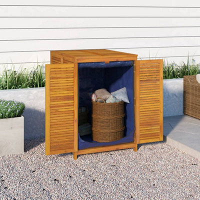 Berkfield Garden Storage Box 70X87X104 Cm Solid Wood Acacia - image 1