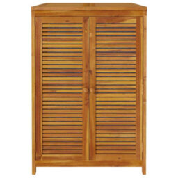 Berkfield Garden Storage Box 70X87X104 Cm Solid Wood Acacia - thumbnail 6