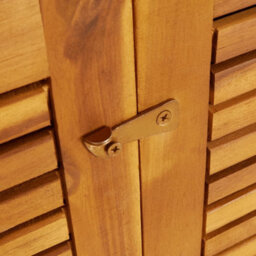 Berkfield Garden Storage Box 70X87X104 Cm Solid Wood Acacia - thumbnail 8