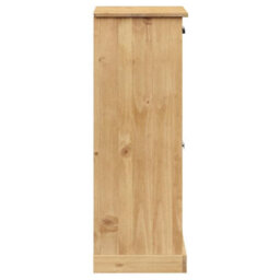 Berkfield Shoe Cabinet Vigo 60X35X96 Cm Solid Wood Pine - thumbnail 6