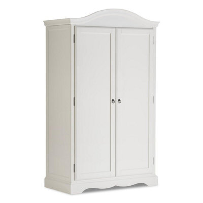 Statement Furniture Romance Double Wardrobe French Style - Antique White - image 1