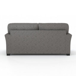 Furnishings For Less UK Hartley Grey 3 Seater Sofa Full Back Tufted Cushions - thumbnail 4
