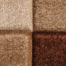 Grey/brown Rug, Stain-Resistant Rug, Geometric Modern Handmade Rug For Bedroom, & Dining Room-160Cm X 220Cm - thumbnail 6